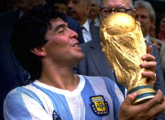 diego armando maradona le dieu d'argentine